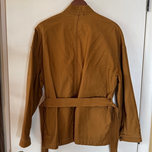 Madewell Tan Kimono Utility Jacket with Belt - Picture 7 of 8